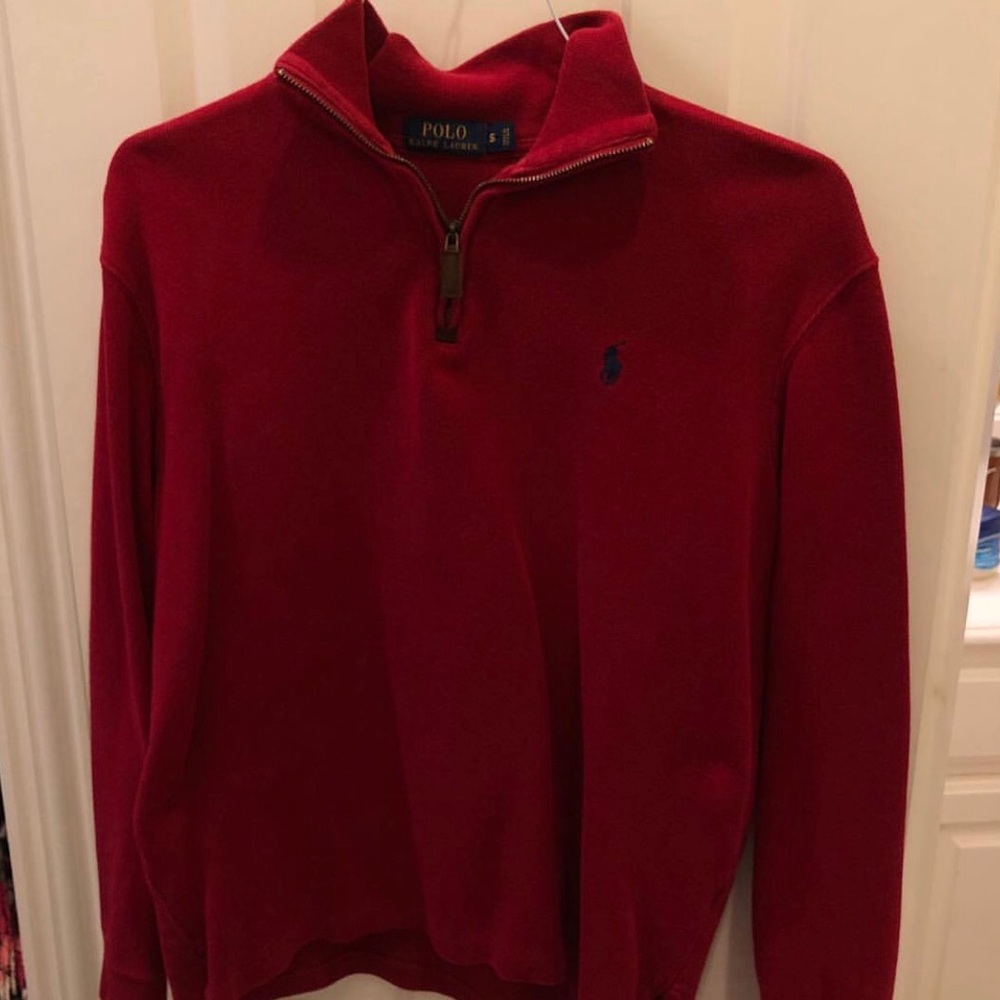 Men’s polo 1/4 zip